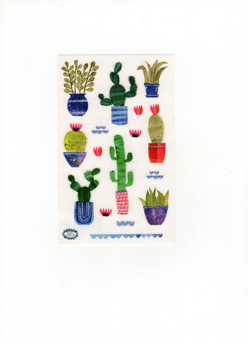 Collaged Cacti