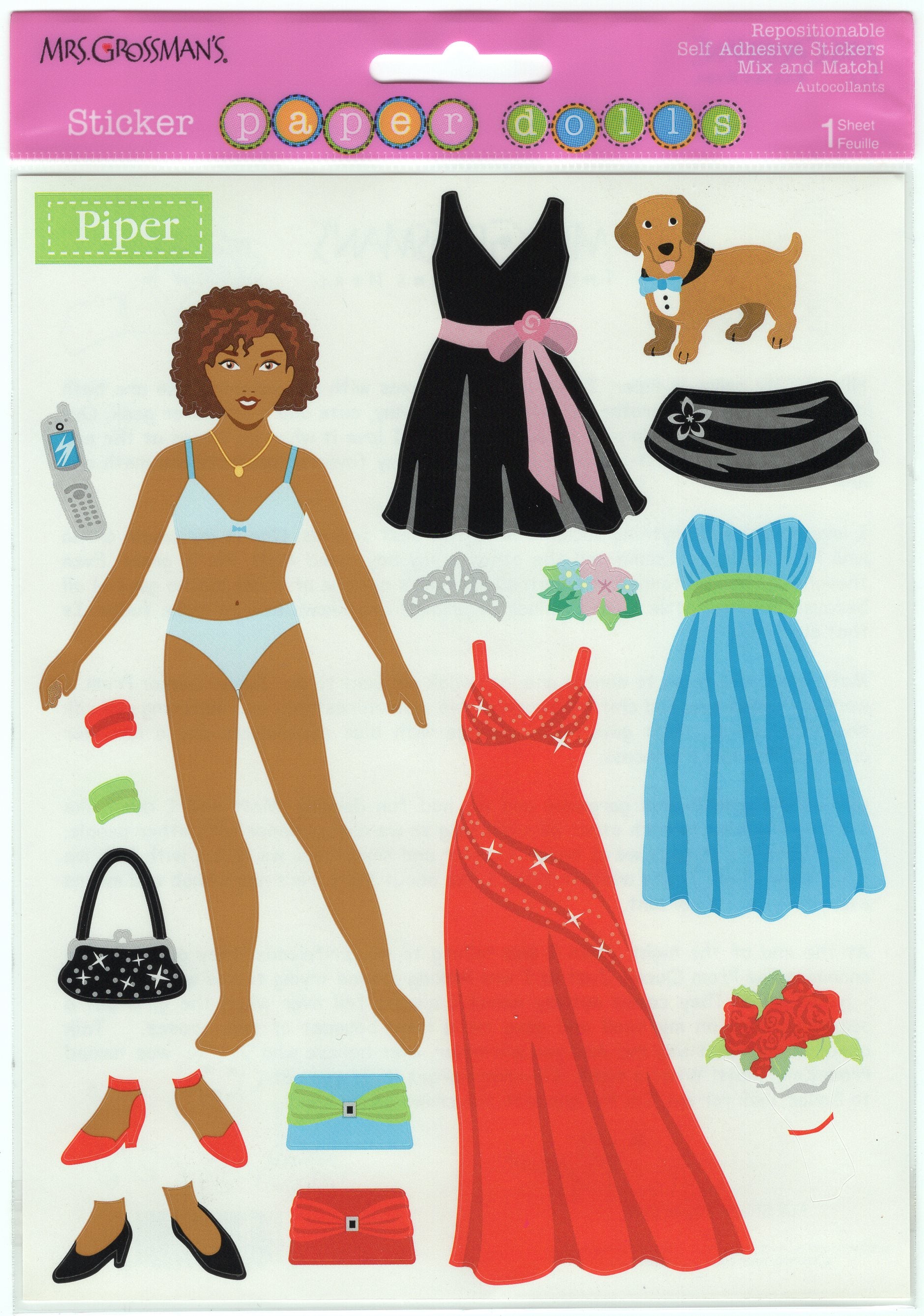 Dress up Piper Mrs. Grossman's Dress up Piper Mrs. Grossman's