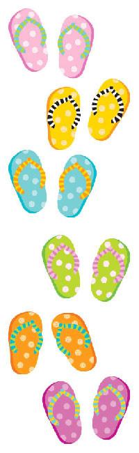 Flip Flops Stickers - Mrs. Grossman's