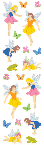 Mrs. Grossman's Stickers / Full sheet - Fairy Fantasy - Athens Parent  Wellbeing + ReBlossom Parent & Child Shop