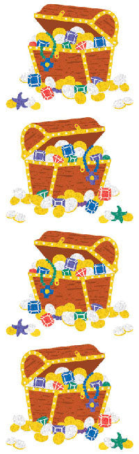 Treasure Chest Stickers - Mrs. Grossman's