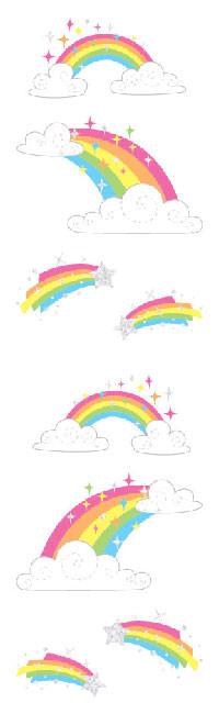Rainbows, Reflections Stickers - Mrs. Grossman's