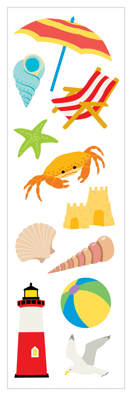 At the Seashore Stickers - Mrs. Grossman's