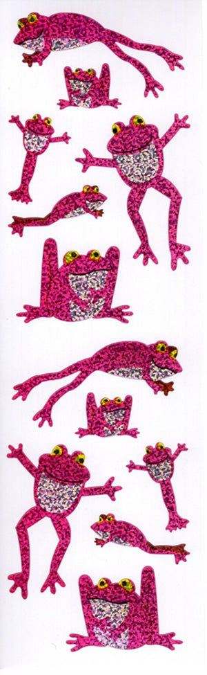 Limited Edition Pink Playful Frogs