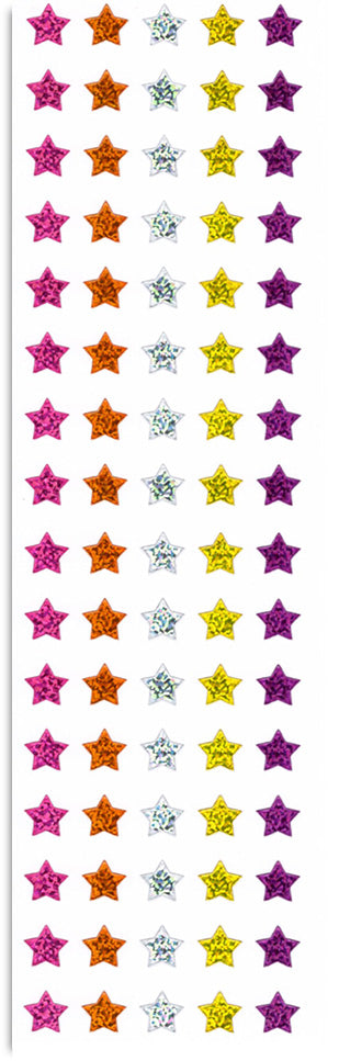 Mrs. Grossman's Stickers: Silver Stars – A Yellow Giraffe