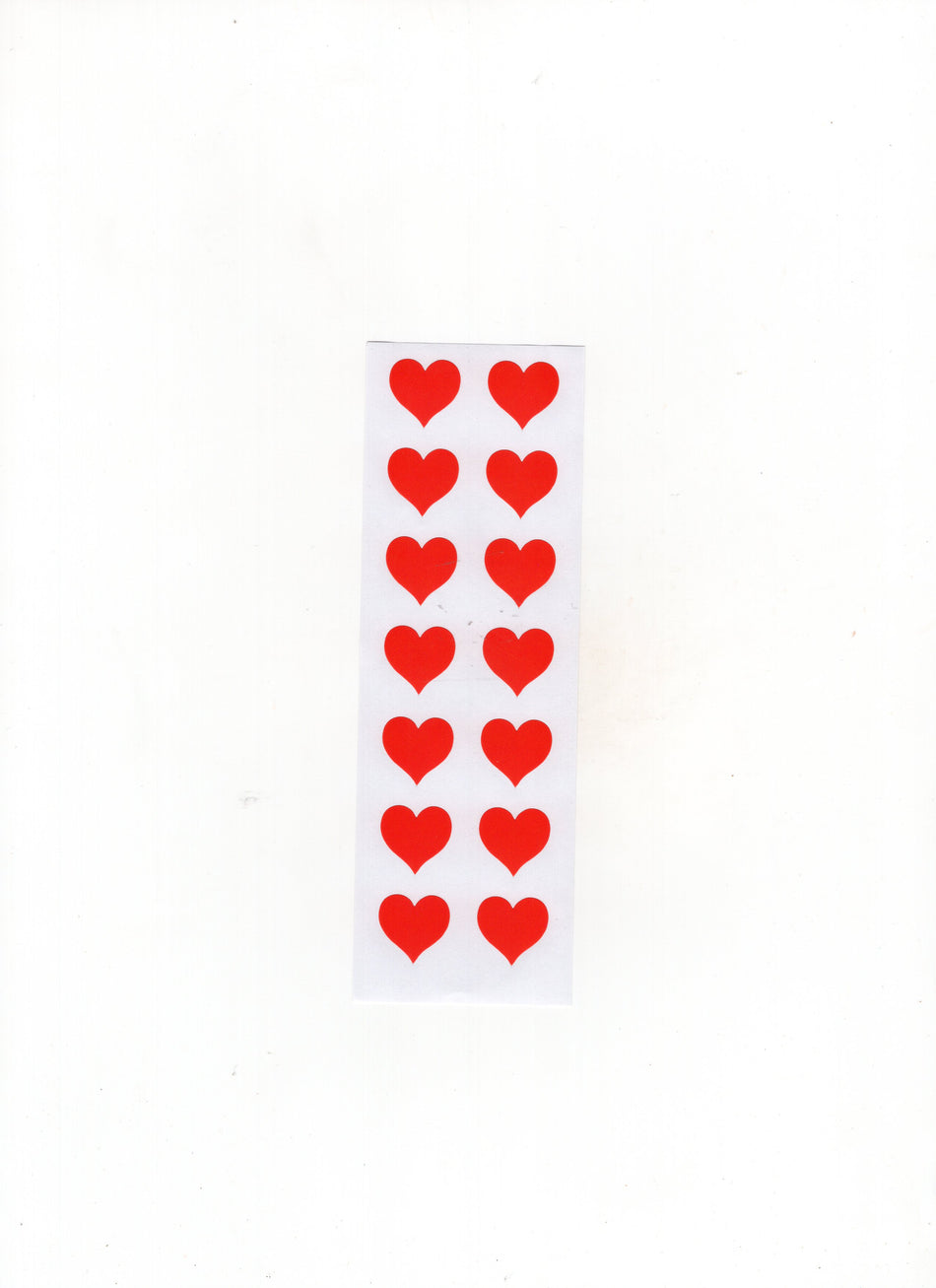 Club Small Red Hearts