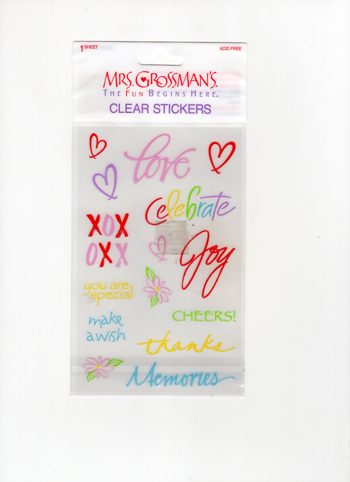 Gross Sticker Message Giant SC Messages – Mrs. Grossman's