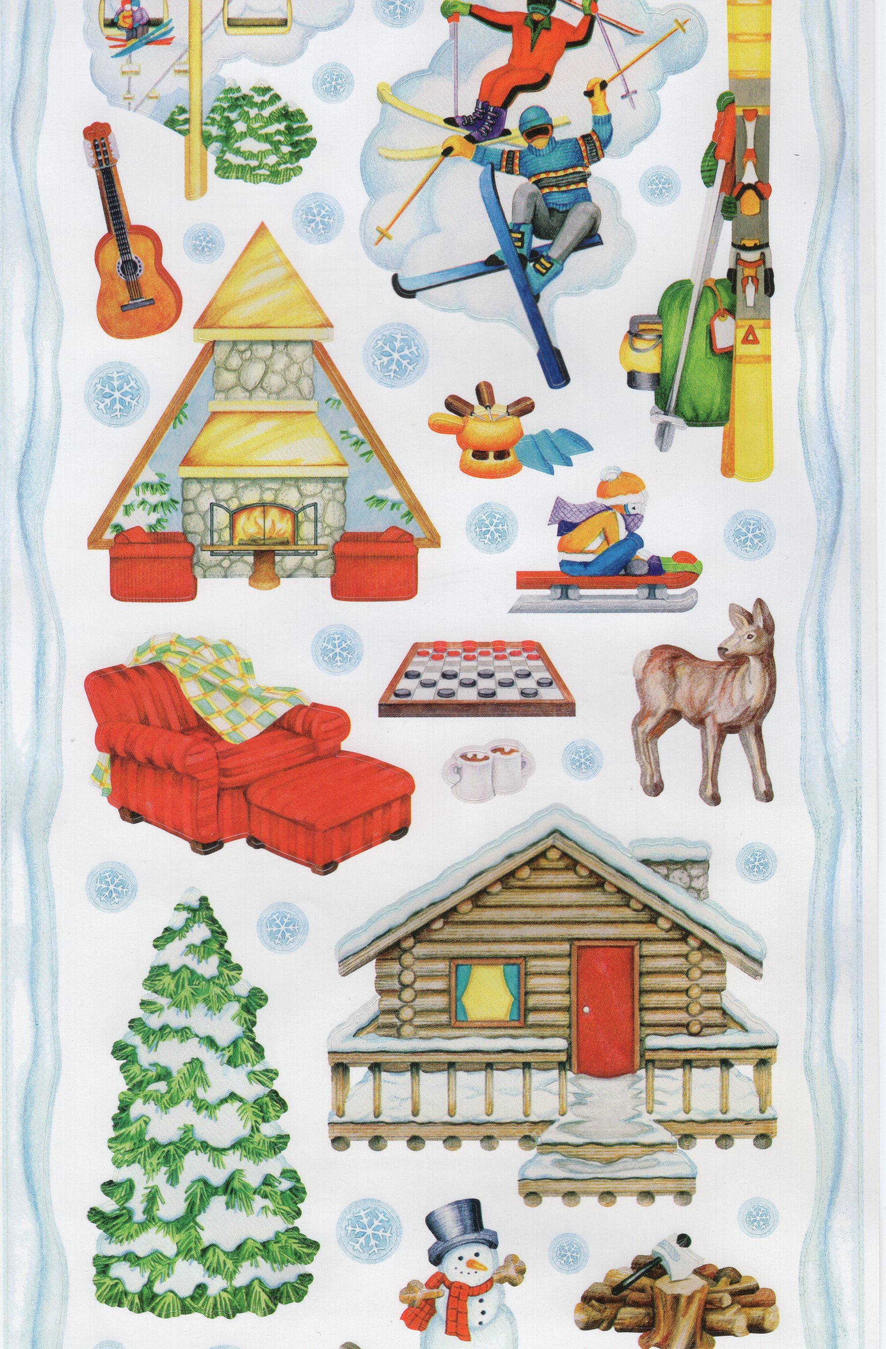 5669)デリア・レイス　版画「Winter Vacation」22/30 Limited Edition Winter Vacation – Mrs. Grossman's