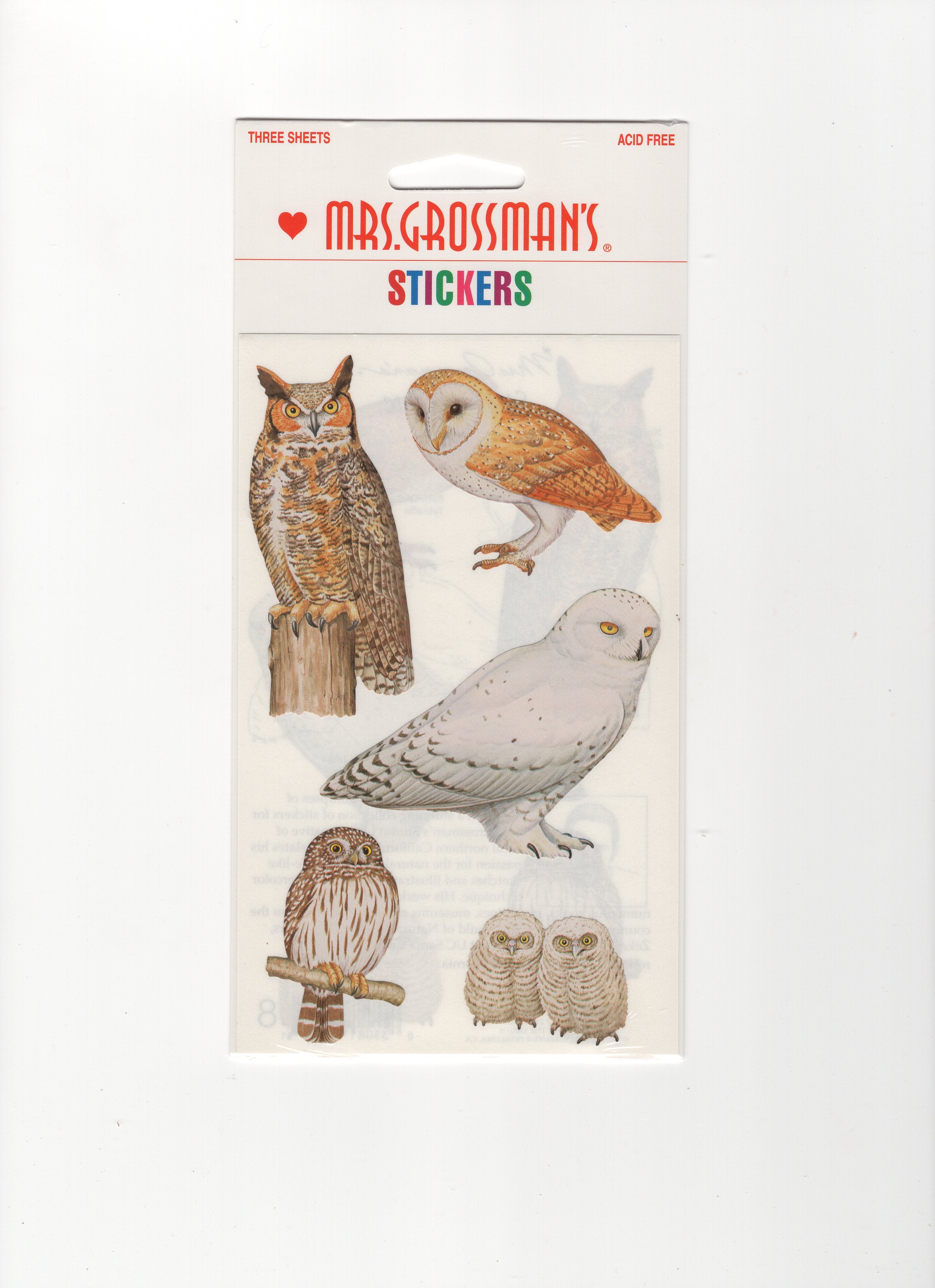 Owls Mrs. Grossman's