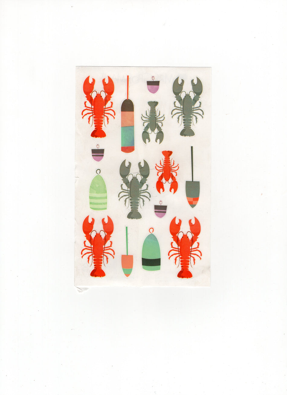 Watercolor Lobsters