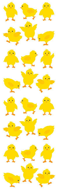 Chicks Stickers - Mrs. Grossman's