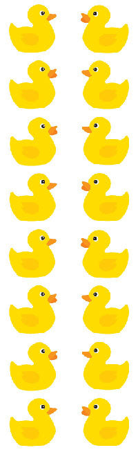 Rubber Ducks Stickers - Mrs. Grossman's