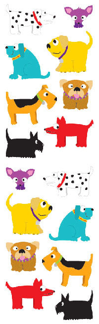 Chubby Dogs Stickers - Mrs. Grossman's