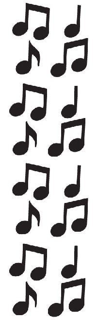horn and music notes emoji