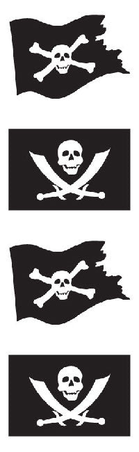 Jolly Rogers Stickers - Mrs. Grossman's