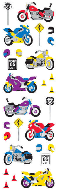 Motorcycles Stickers - Mrs. Grossman's