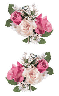 Rose Nosegay Stickers - Mrs. Grossman's