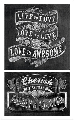 Chalk Talk Live to Love Stickers - Mrs. Grossman's