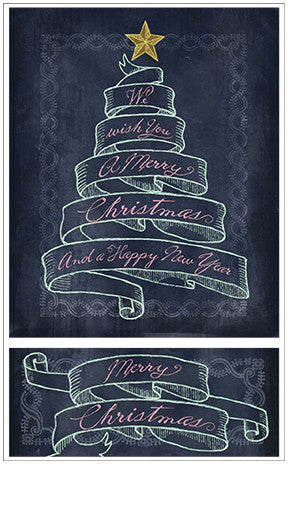Chalk Talk Merry Christmas Banner Stickers - Mrs. Grossman's