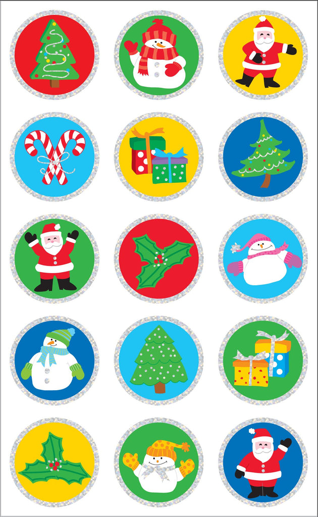 Christmas Seals Stickers