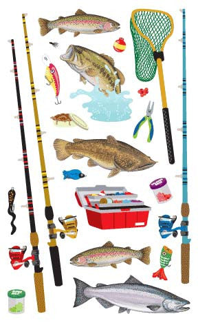 Fishing Stickers - Mrs. Grossman's