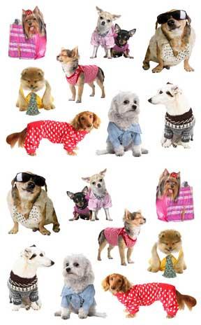Pampered Dogs Stickers - Mrs. Grossman's
