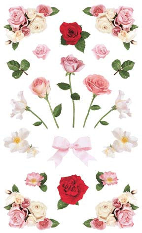 Rose Garden Stickers - Mrs. Grossman's