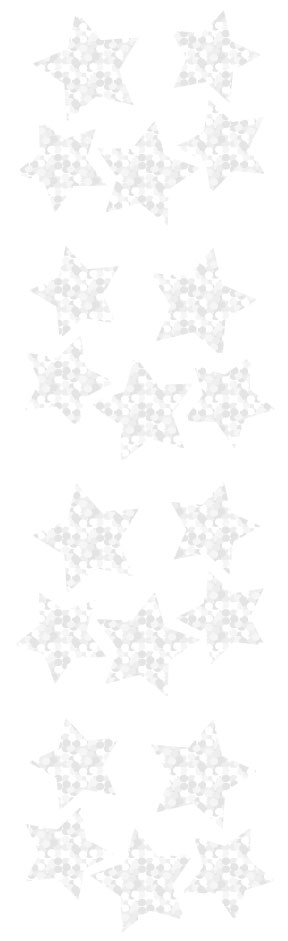 Stars, Silver, Sparkle Stickers - Mrs. Grossman's