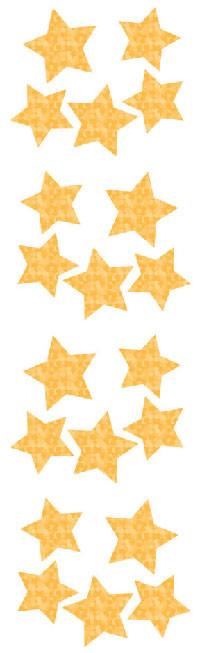 Stars, gold sm, Sparkle Stickers - Mrs. Grossman's