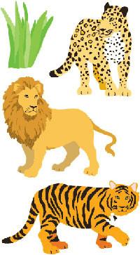 Wild Cats Stickers - Mrs. Grossman's