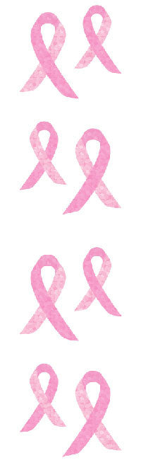 Pink Awareness Ribbon Stickers - Mrs. Grossman's