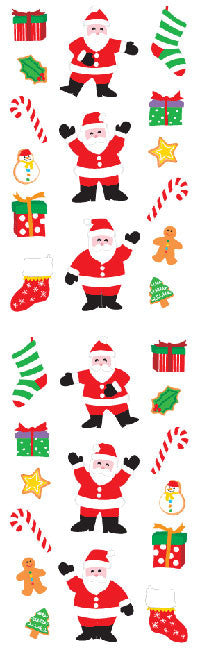 Santa and Things Stickers - Mrs. Grossman's