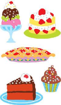 Just Desserts, Reflections Stickers - Mrs. Grossman's