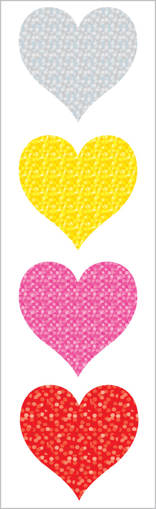 Limited Edition Sparkle Hearts, Large - Mrs. Grossman's