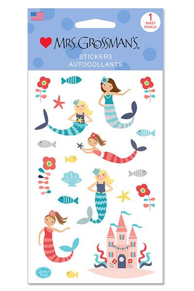 Merry Mermaids Stickers - Mrs. Grossman's