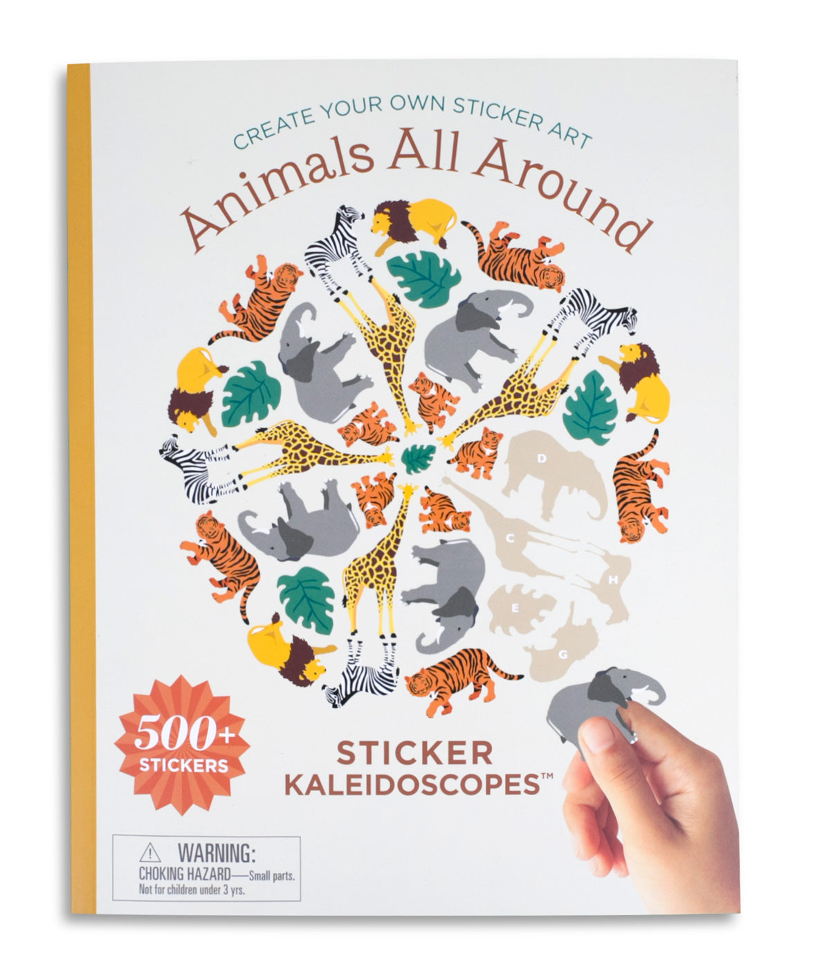 Animals All Around Sticker Kaleidoscopes Book