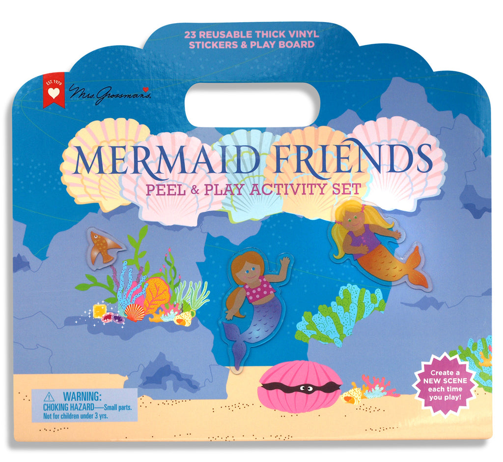 Mermaid Friends Peel and Play Activity Set - Mrs. Grossman's