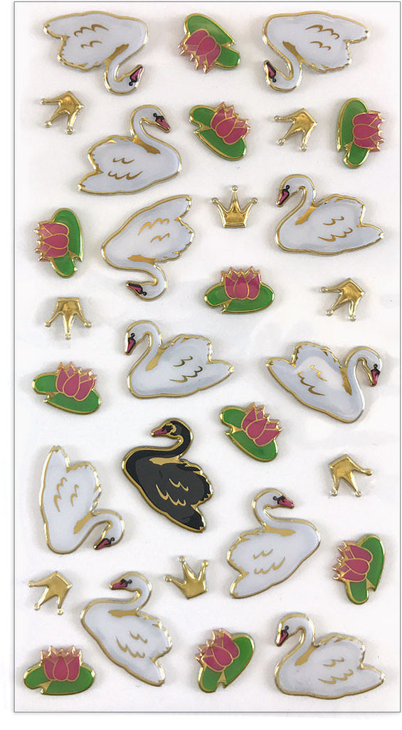 Royal Swans Puffies - Mrs. Grossman's